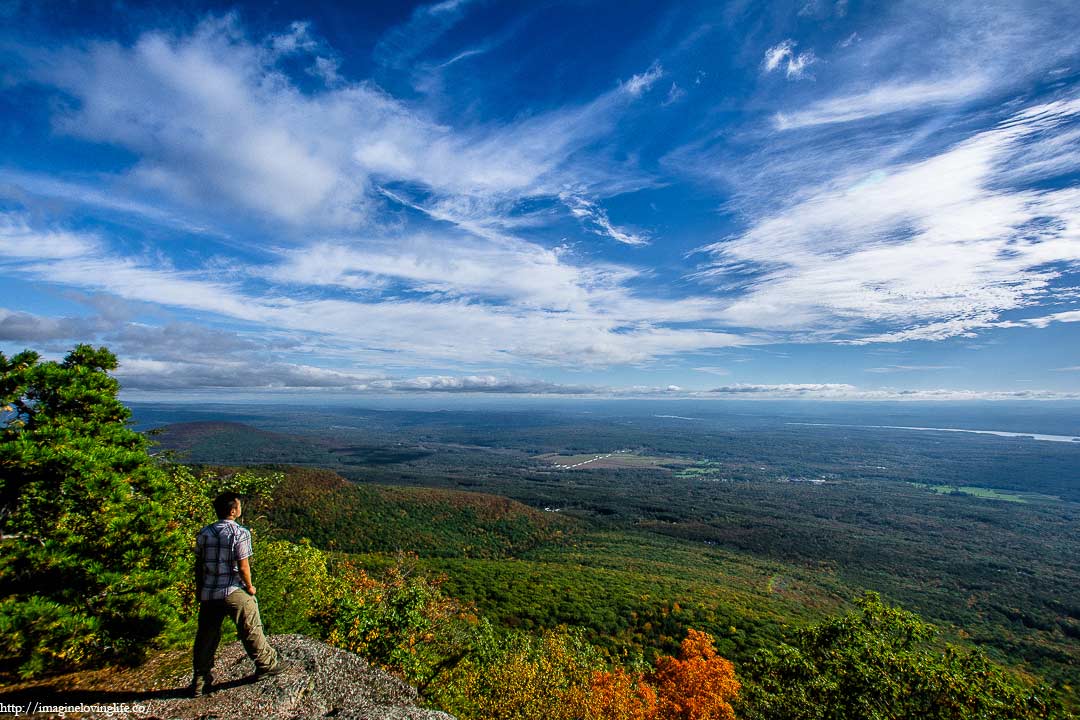 lookout rock catskill mountains